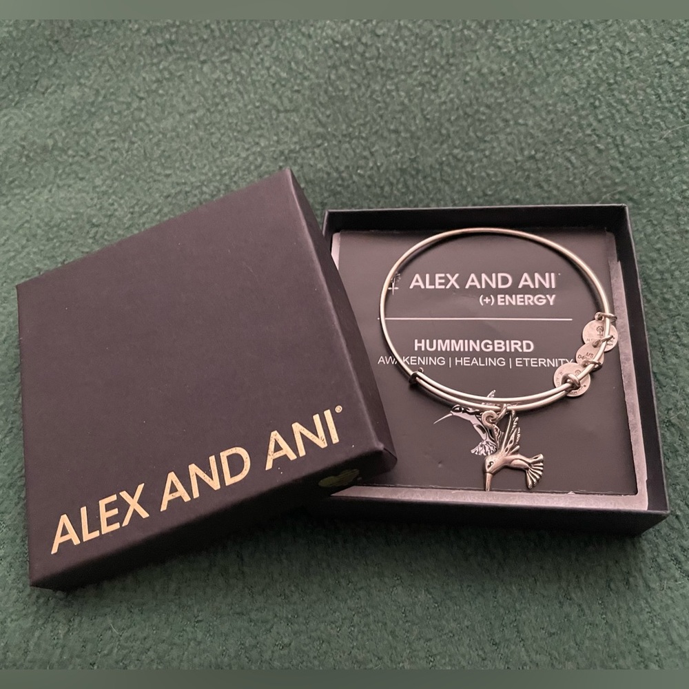 Alex and Ani Hummingbird bracelet